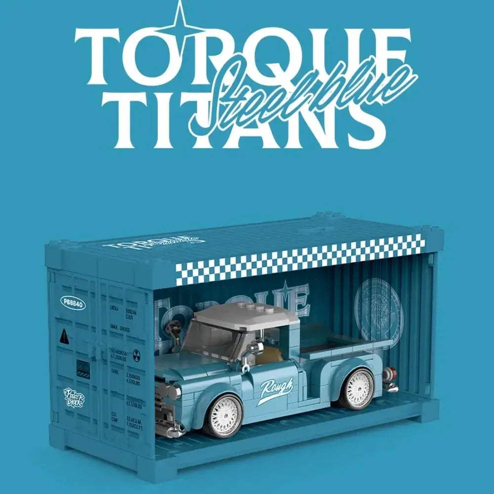 Pickup Truck Lego Compatible Building Blocks For Creative Play - ToylandEU