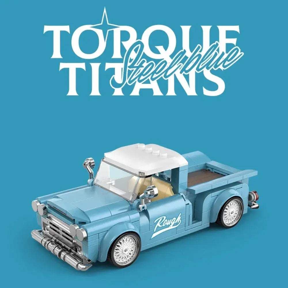 Pickup Truck Lego Compatible Building Blocks For Creative Play - ToylandEU