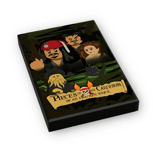  LEGO 2x3 Tile Custom Printed Pirates Caribbean -  ToylandEU™