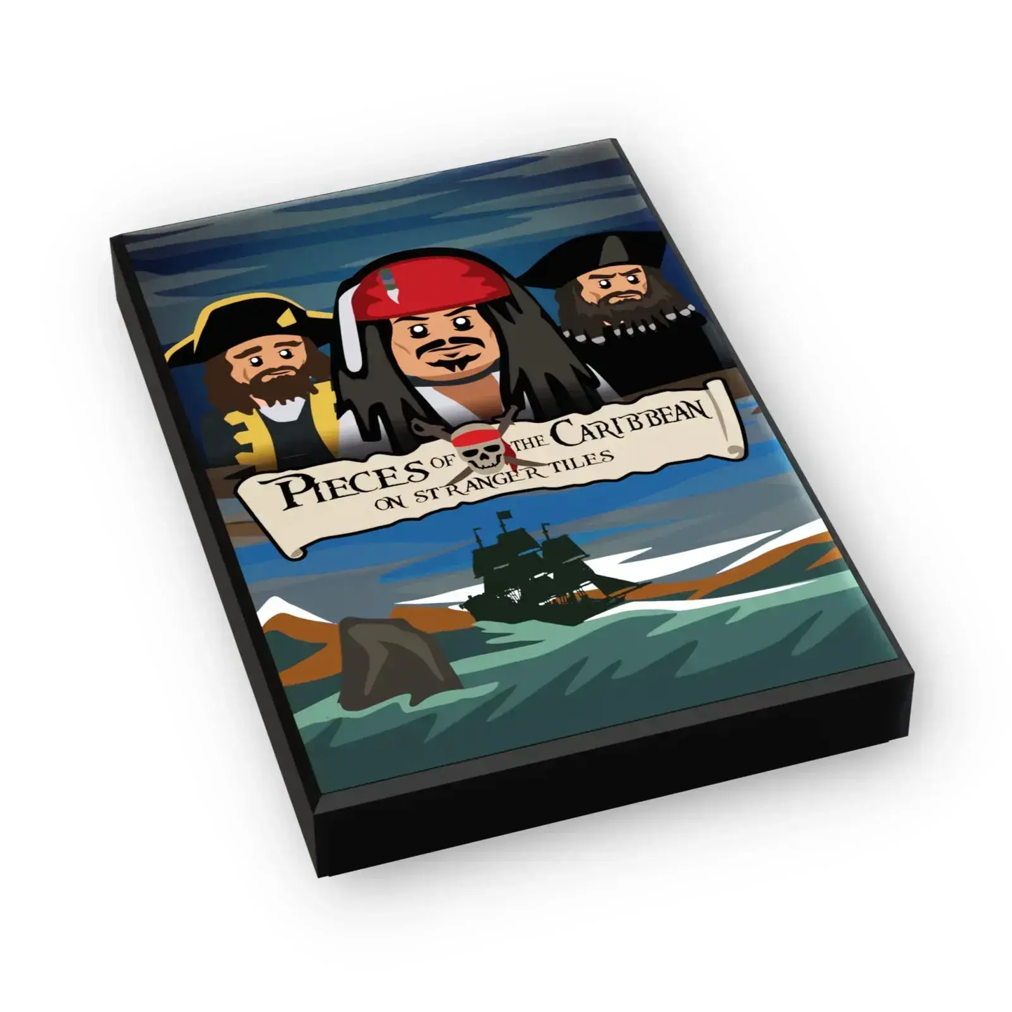 Custom Printed LEGO 2x3 Tile Movie Cover For Figure Scale - ToylandEU