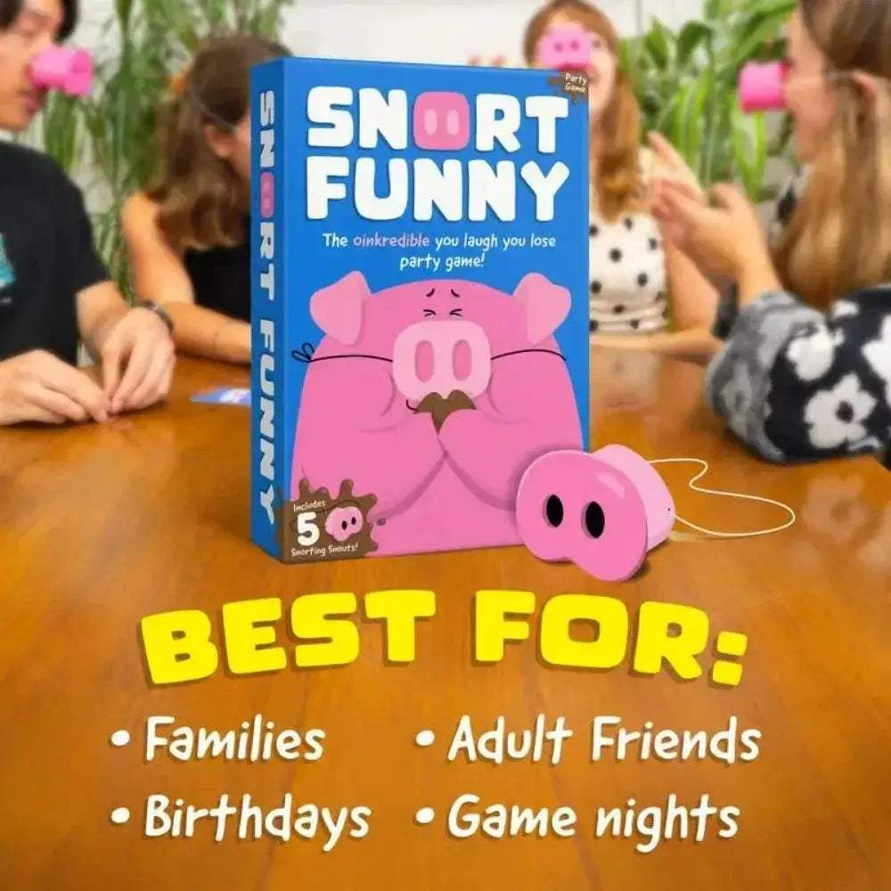 Pig Snorts Party Game With Fun Challenge Cards For Family - ToylandEU
