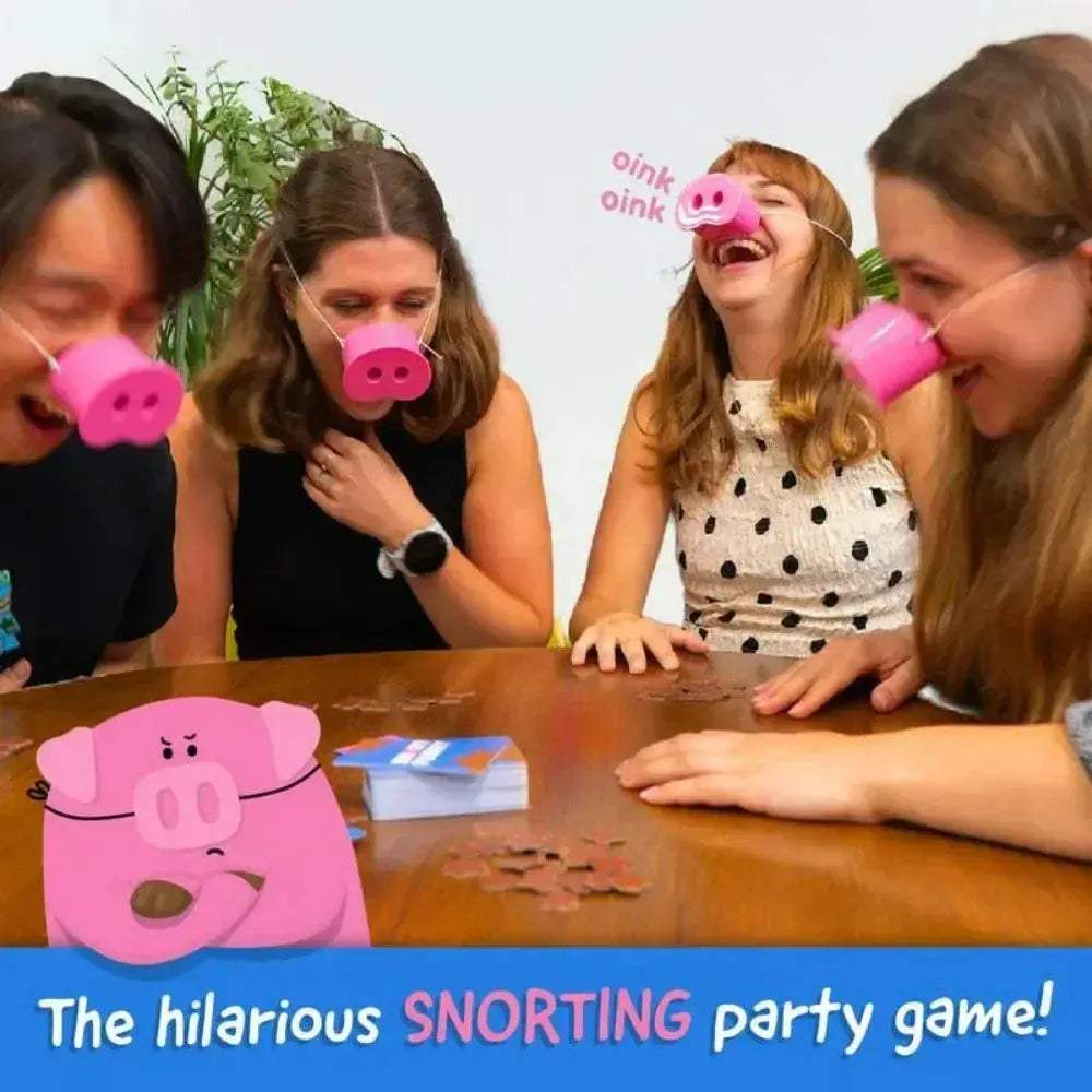 Pig Snorts Party Game With Fun Challenge Cards For Family - ToylandEU