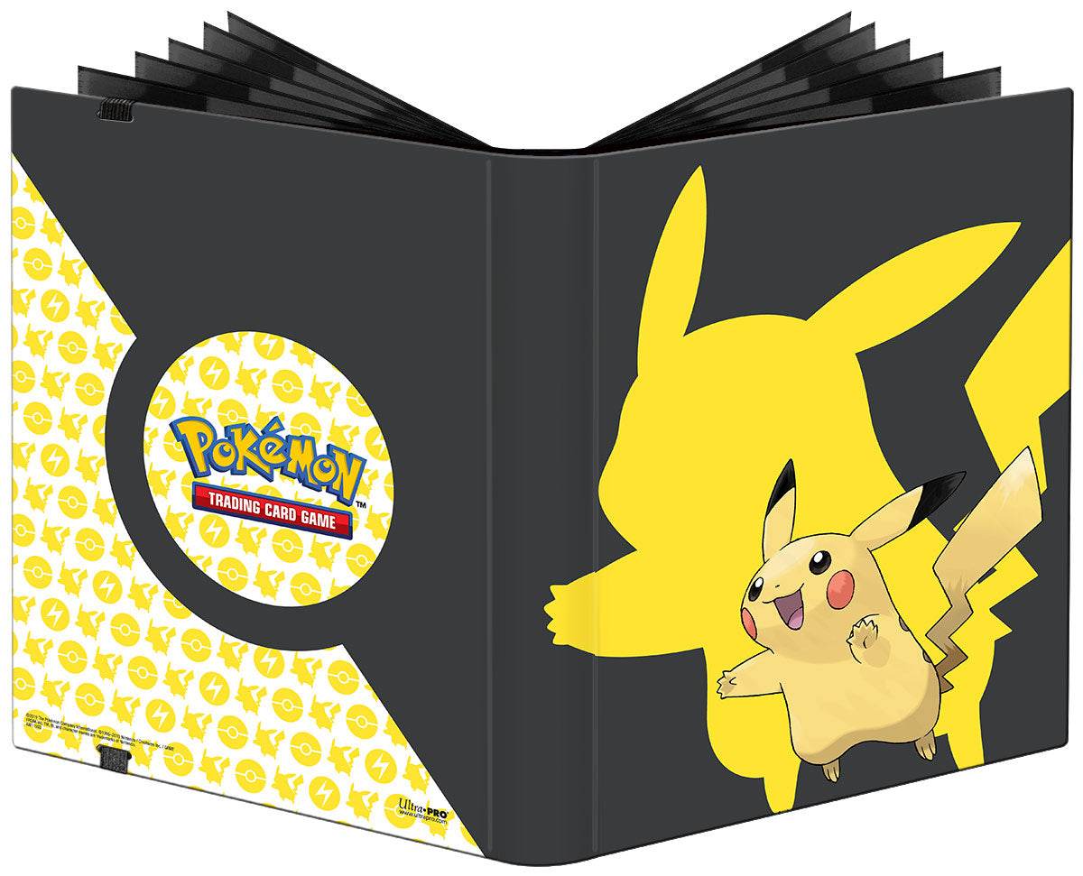 Pikachu 9 Pocket Pro Binder For Pokemon Card Collection - ToylandEU