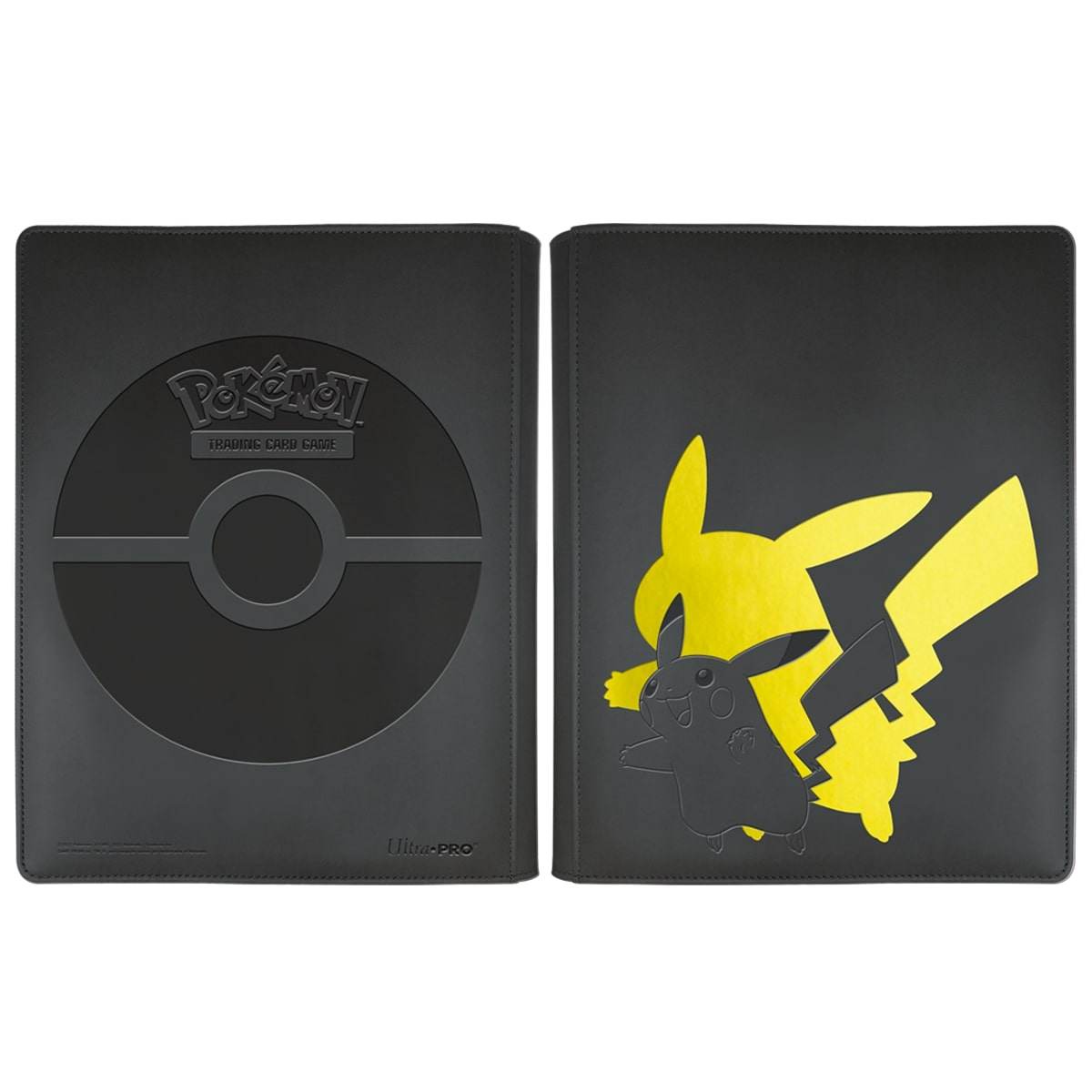 Pikachu 9 Pocket Zippered Pro Binder For Pokemon Cards - ToylandEU