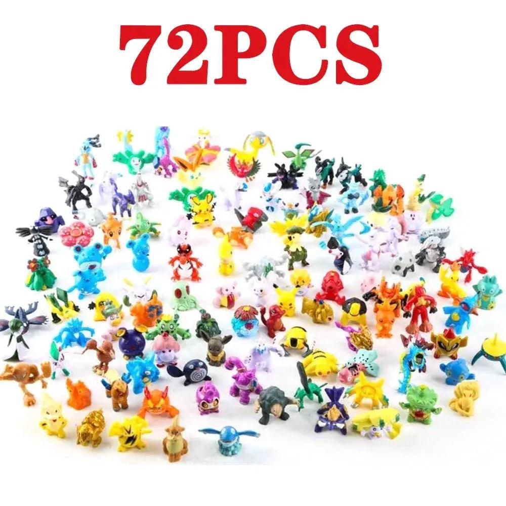  Pikachu Action Figures 144 Mini Figures For Kids -  ToylandEU™