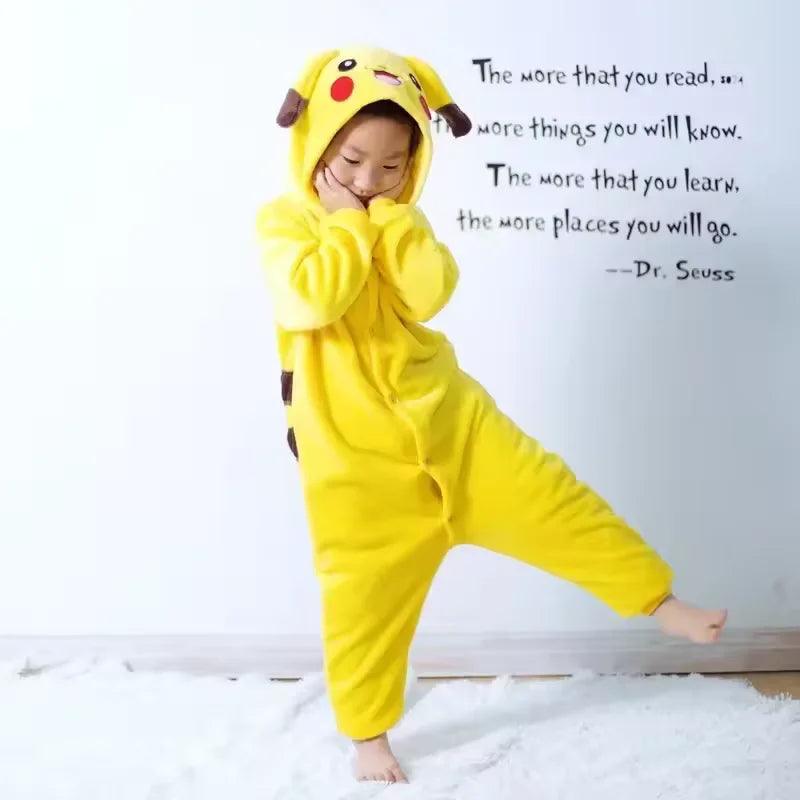 Pikachu Onesie | Fleece Lined Warm | Toylandeu™