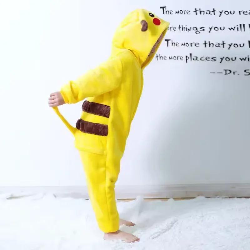 Pikachu Onesie | Fleece Lined Warm | Toylandeu™