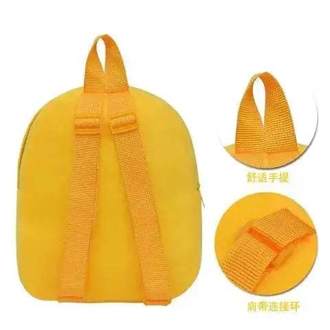Pikachu Plush Backpack For Kids Cute Pokemon School Bag - ToylandEU