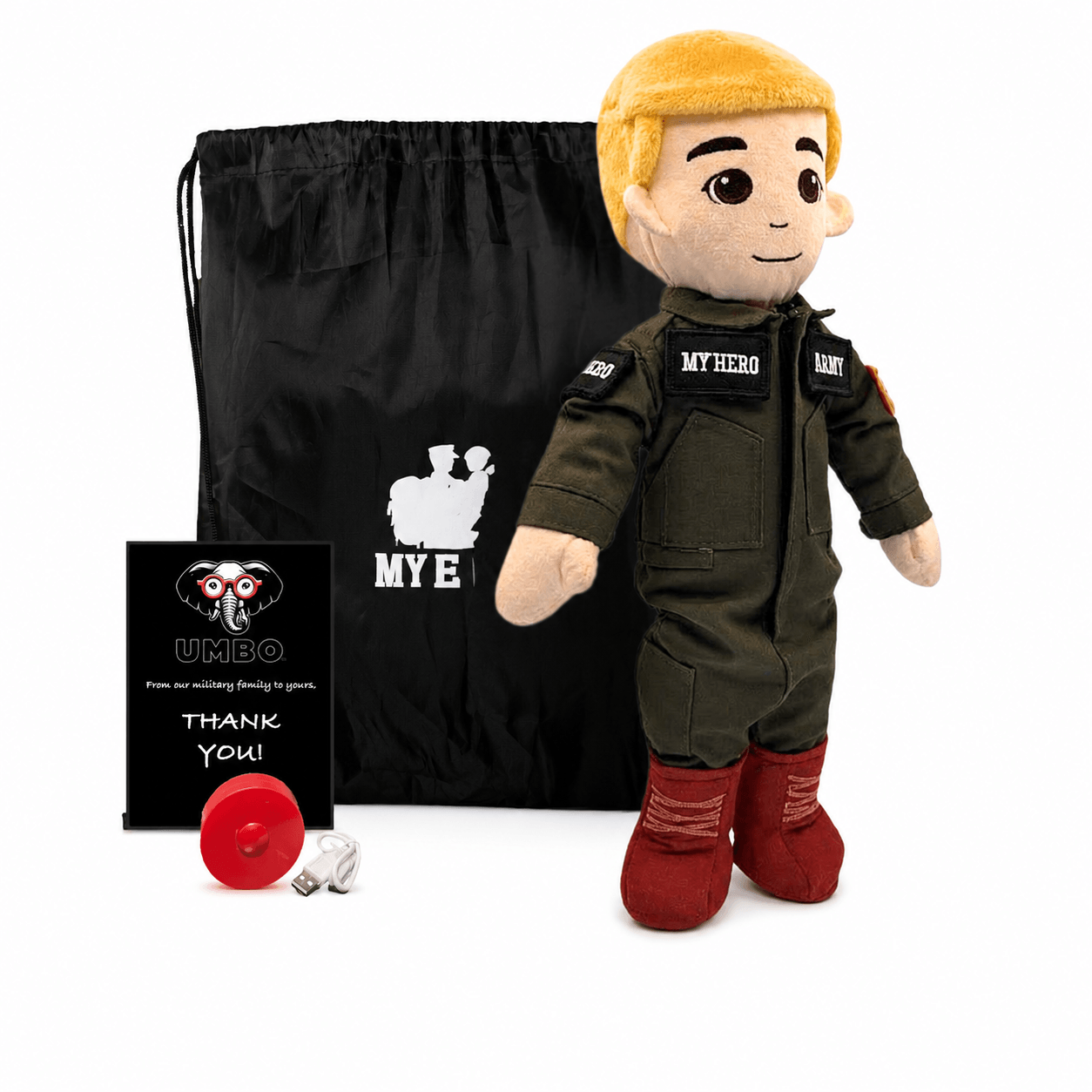 Pilot Daddy Doll Recordable Plush Toy With Messages 