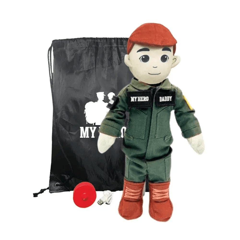  Pilot Daddy Doll Recordable Plush Toy With Messages -  ToylandEU™