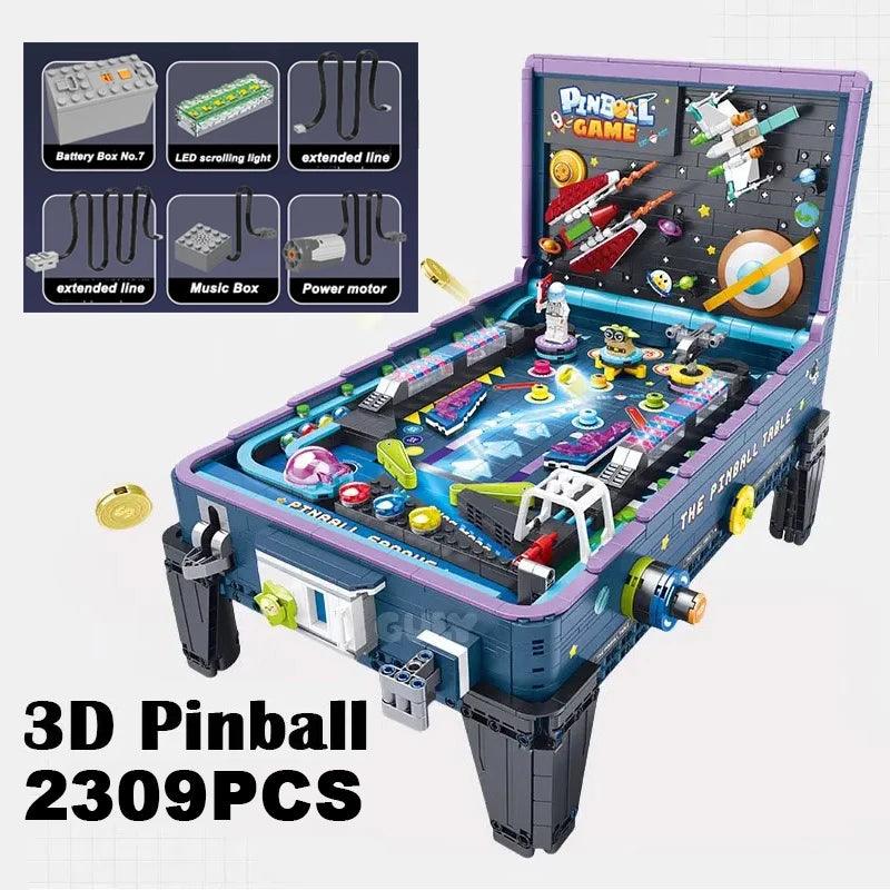 Pinball Block Set | 2309 Pieces Led Light | Toylandeu™