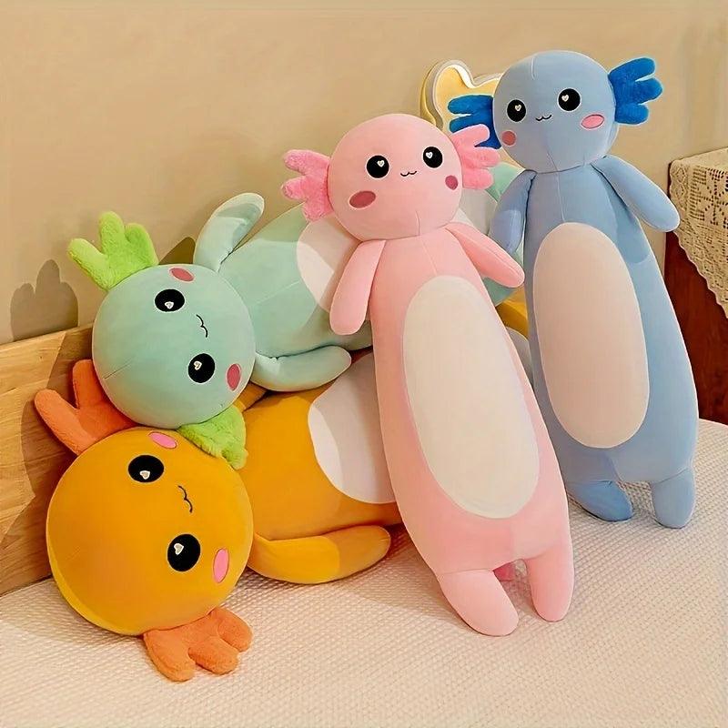  Pink Axolotl Plush Pillow For Cozy Comfort 