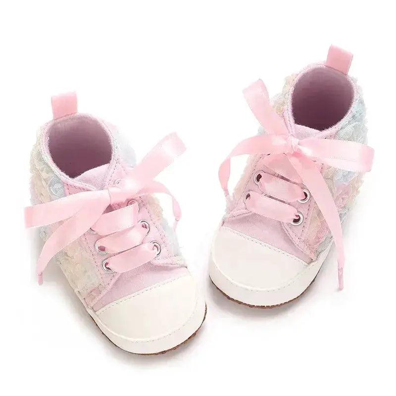  Pink Baby Shoes For Girls First Walker Anti Slip Sole -  ToylandEU™