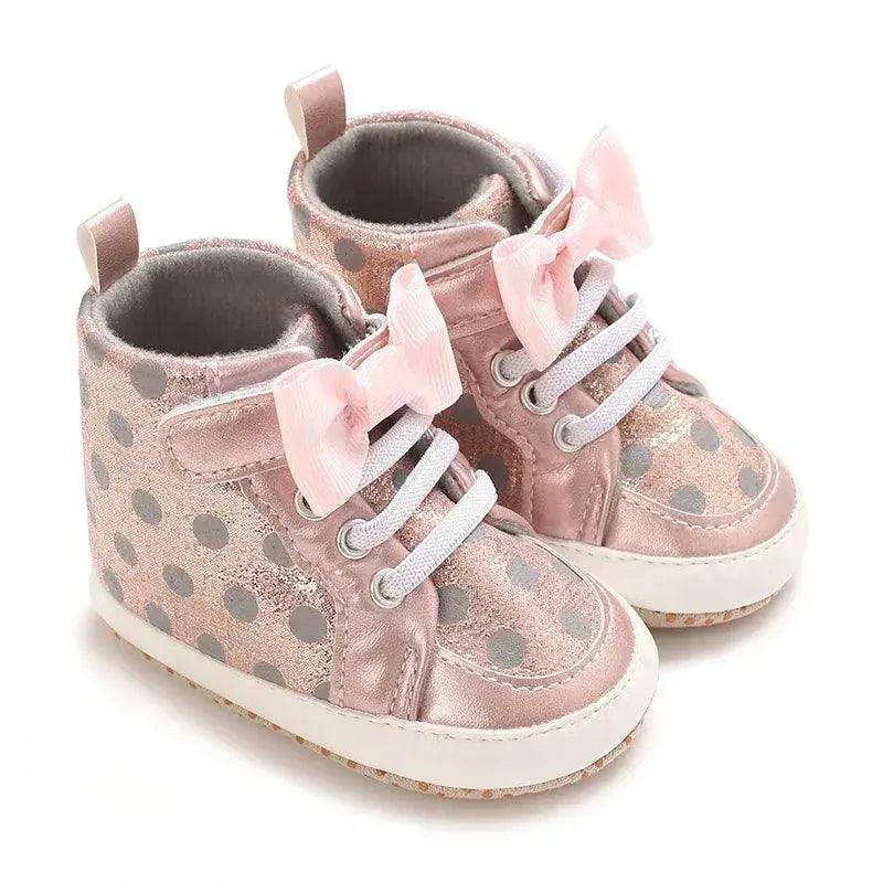  Pink Baby Shoes For Girls First Walker Anti Slip Sole -  ToylandEU™