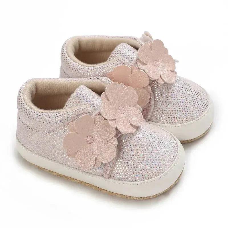 Pink Baby Shoes For Girls First Walker Anti Slip Sole -  ToylandEU™