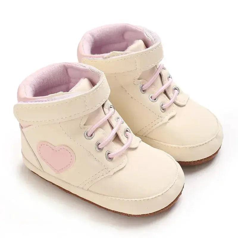  Pink Baby Shoes For Girls First Walker Anti Slip Sole -  ToylandEU™