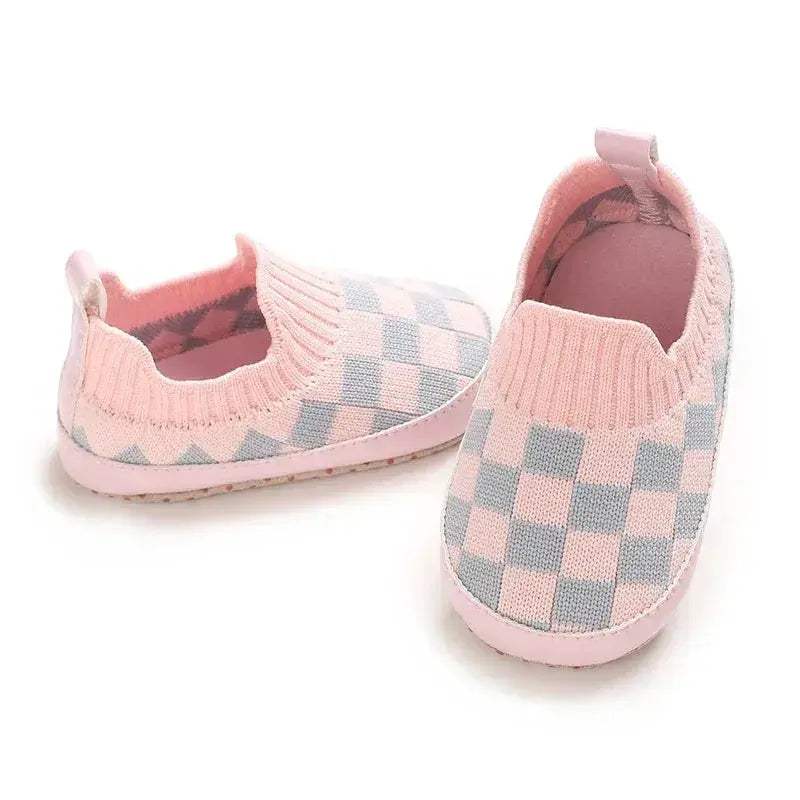  Pink Baby Shoes For Girls First Walker Anti Slip Sole -  ToylandEU™