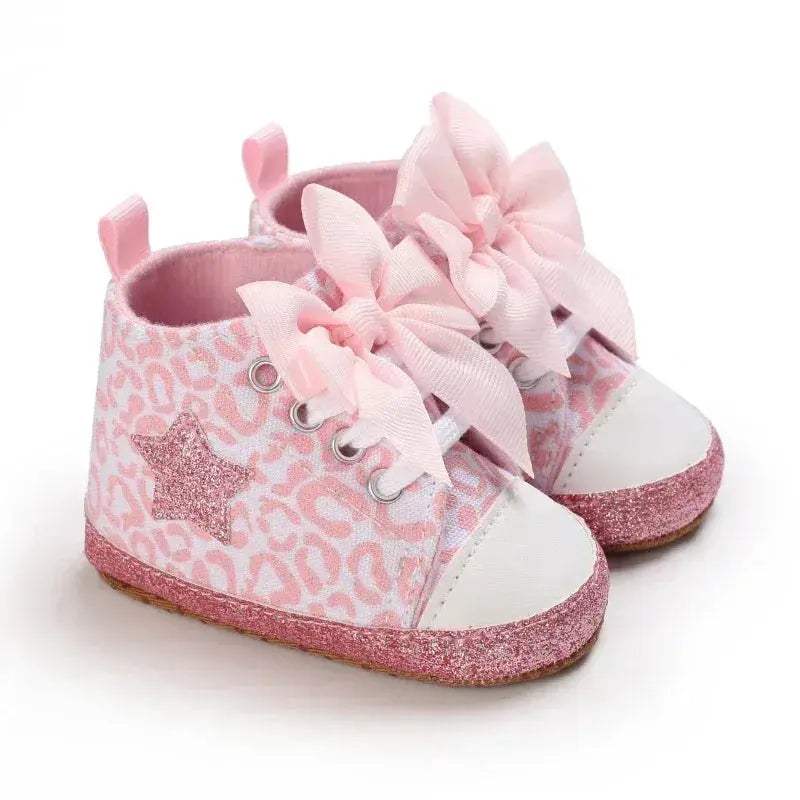  Pink Baby Shoes For Girls First Walker Anti Slip Sole -  ToylandEU™