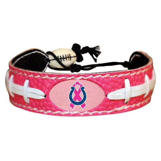  Pink Indianapolis Colts Bracelet Breast Cancer Ribbon -  ToylandEU™