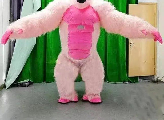  Pink Inflatable Gorilla Mascot Costume No Battery -  ToylandEU™