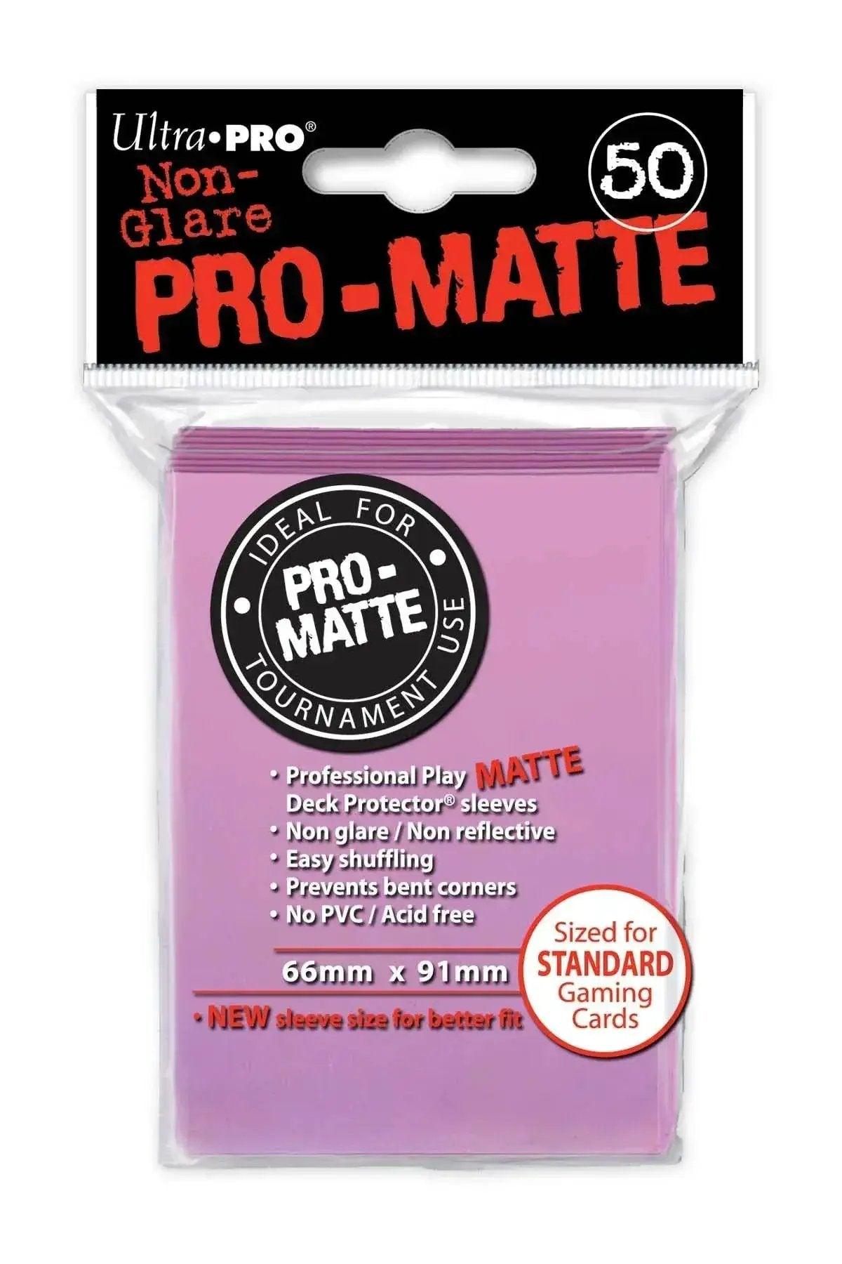  Pink Premium Pro Matte Deck Protectors One Pack Of Fifty -  ToylandEU™