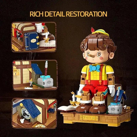  Pinocchio Building Blocks Lego Compatible Learning Kit -  ToylandEU™