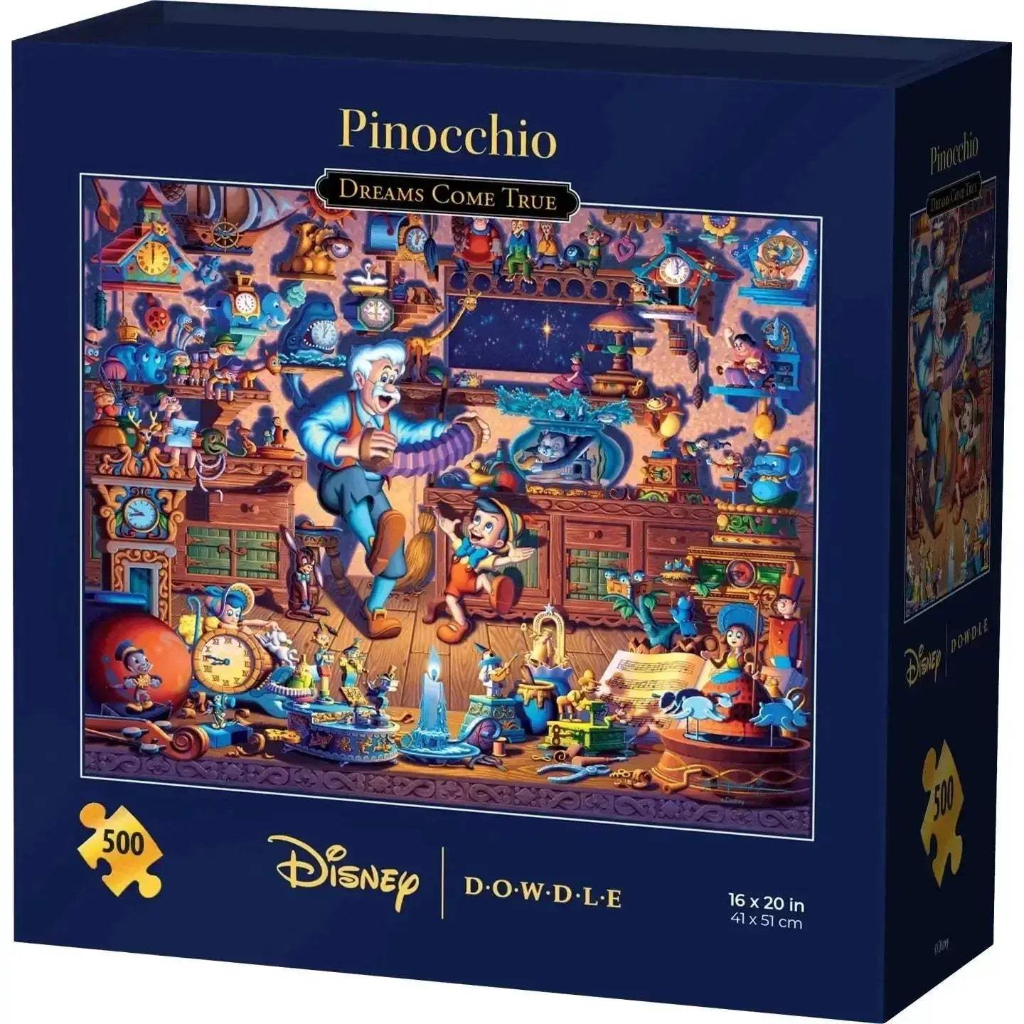 Disney Pinocchio Jigsaw Puzzle 500 Pieces Dowdle Exclusive - ToylandEU