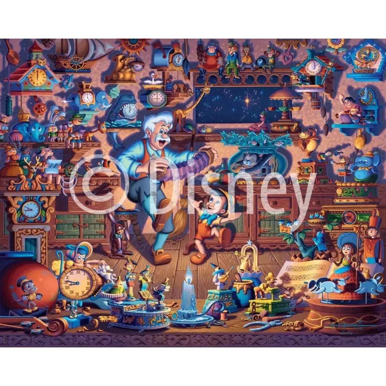 Disney Pinocchio Jigsaw Puzzle 500 Pieces Dowdle Exclusive - ToylandEU