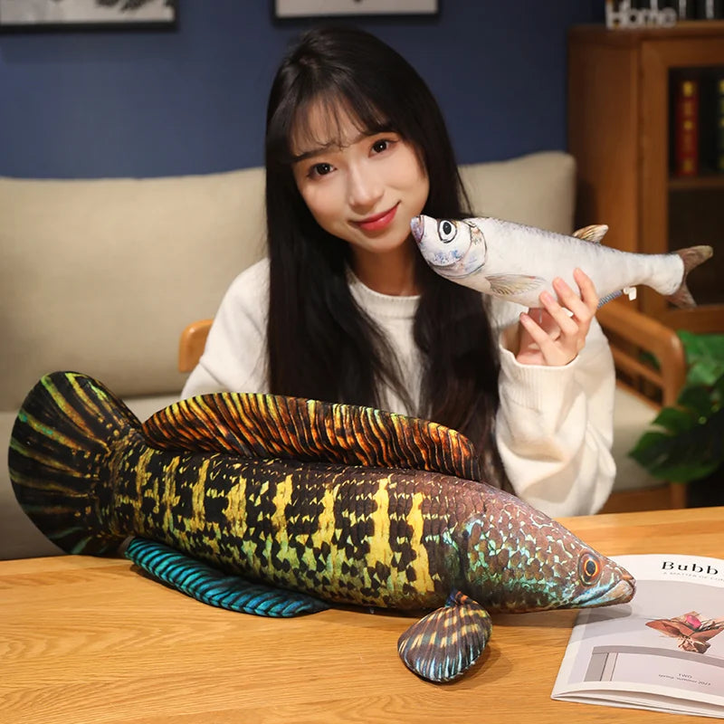  Piranha Plush Pillow Toy Realistic Giant 40 To 100 Cm 