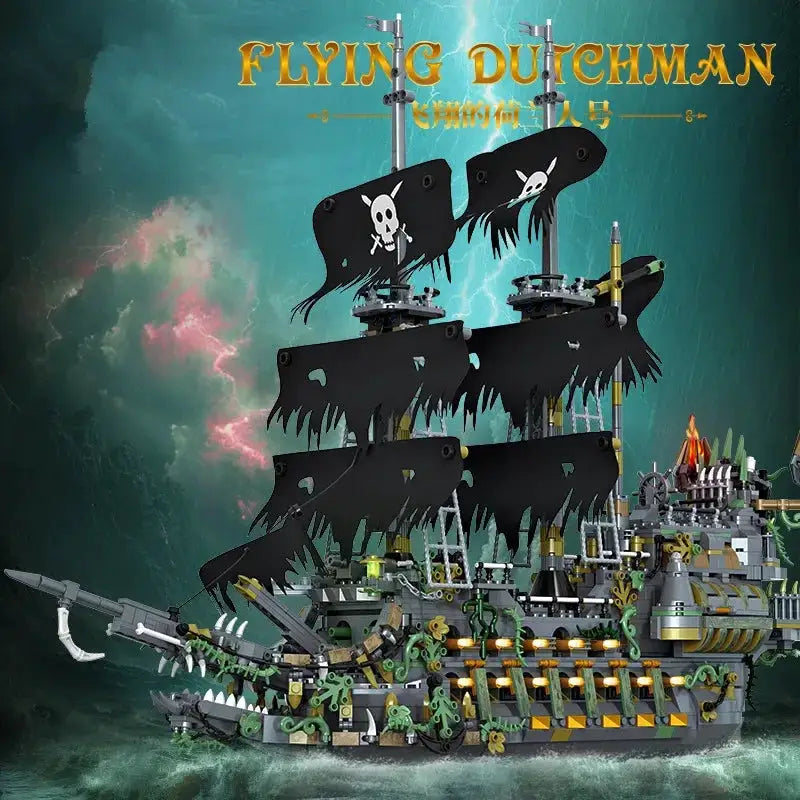 Pirate Ship Building Blocks Set for STEM Learning Fun - ToylandEU