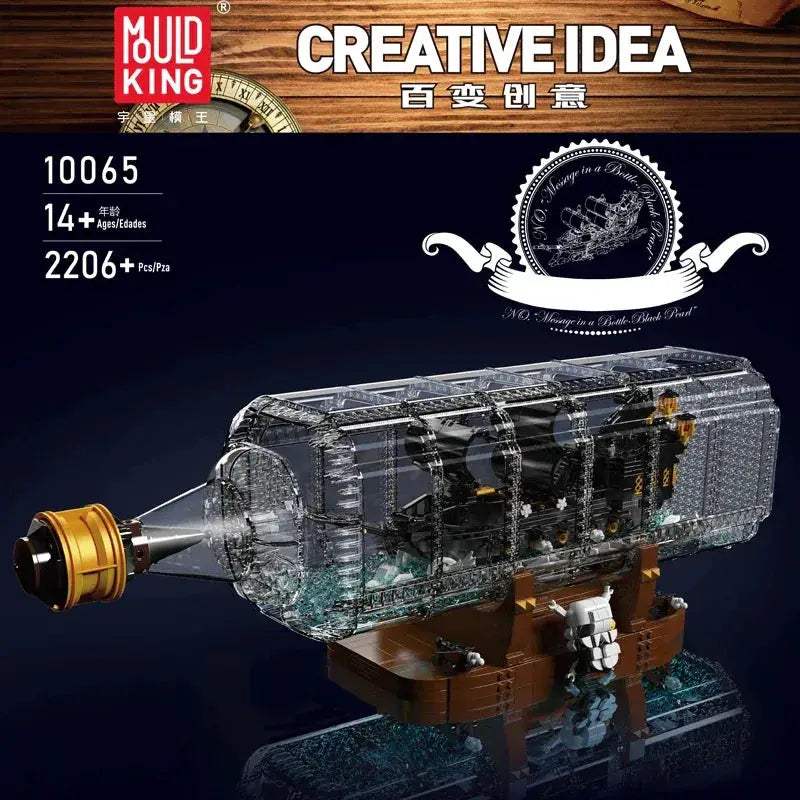 Pirate Ship Building Blocks The Black Pearl LEGO Compatible Kit - ToylandEU