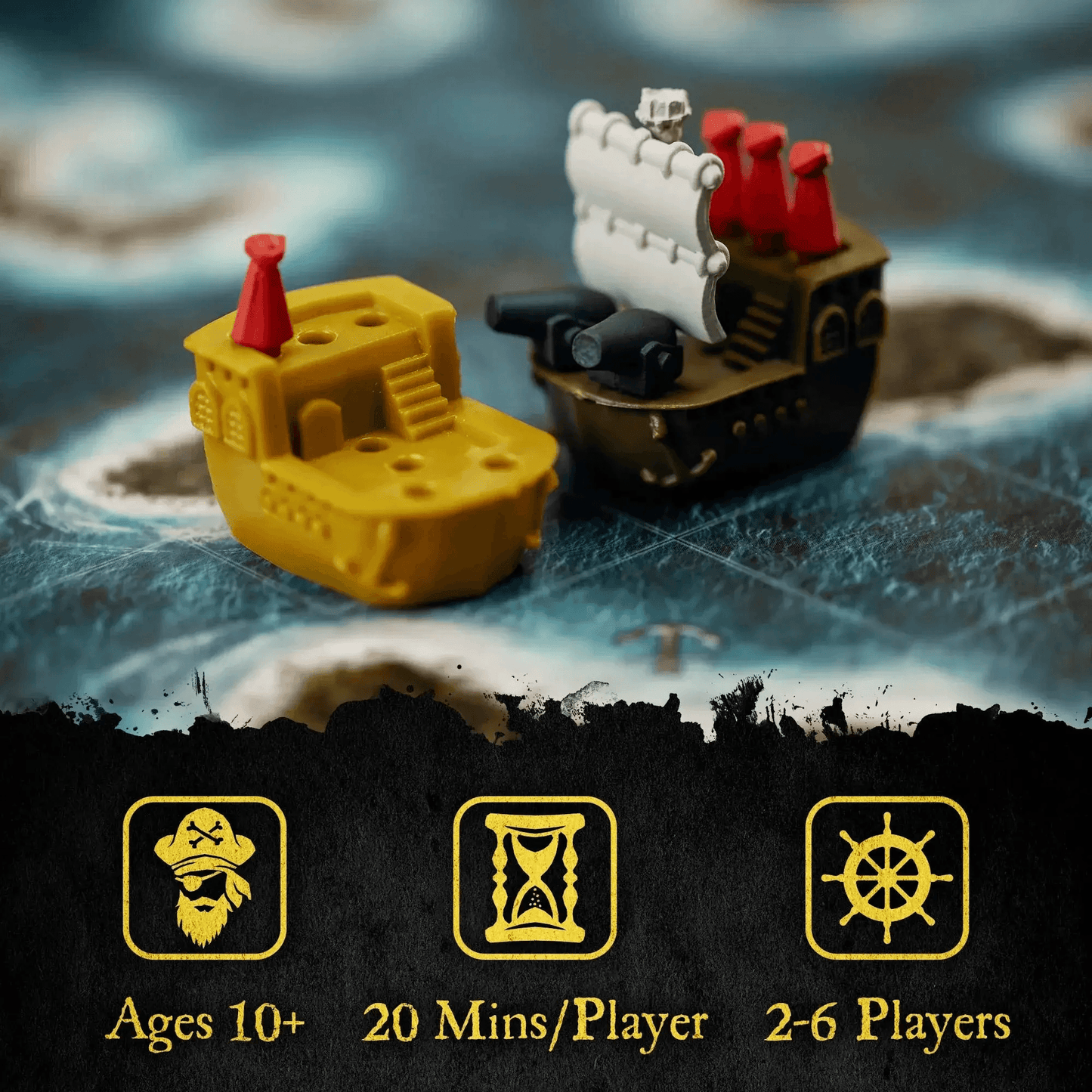  Pirate Strategy Epic Game Build Ships Conquer Islands -  ToylandEU™