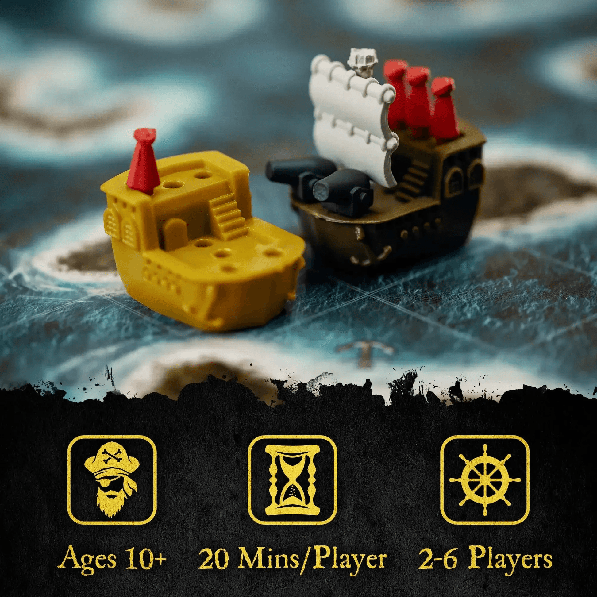  Pirate Strategy Epic Game Build Ships Conquer Islands -  ToylandEU™