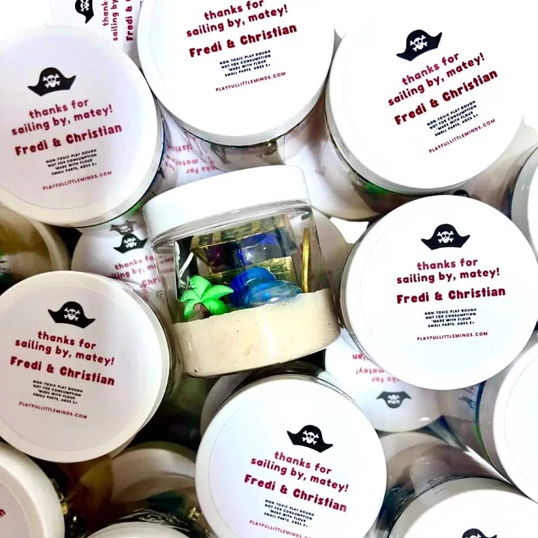 Pirate-Themed Play Dough Party Favors for Kids' Birthday Celebration - ToylandEU