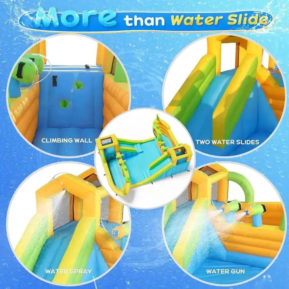 Pirate Water Slide Park Epic Bounce House With Water Cannons - ToylandEU