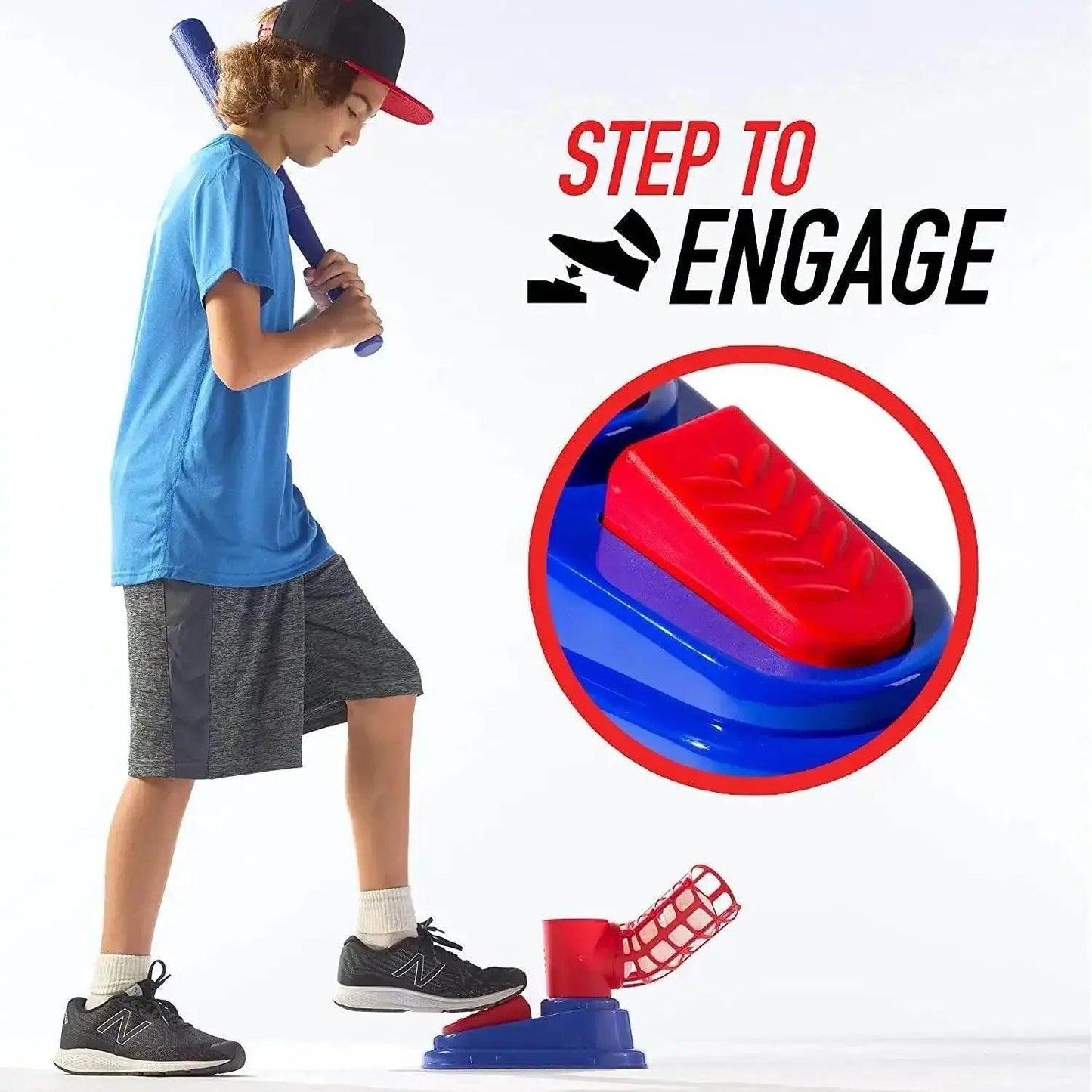  Sport Baseball Toy T-Ball Pitching Machine for Kids -  ToylandEU™