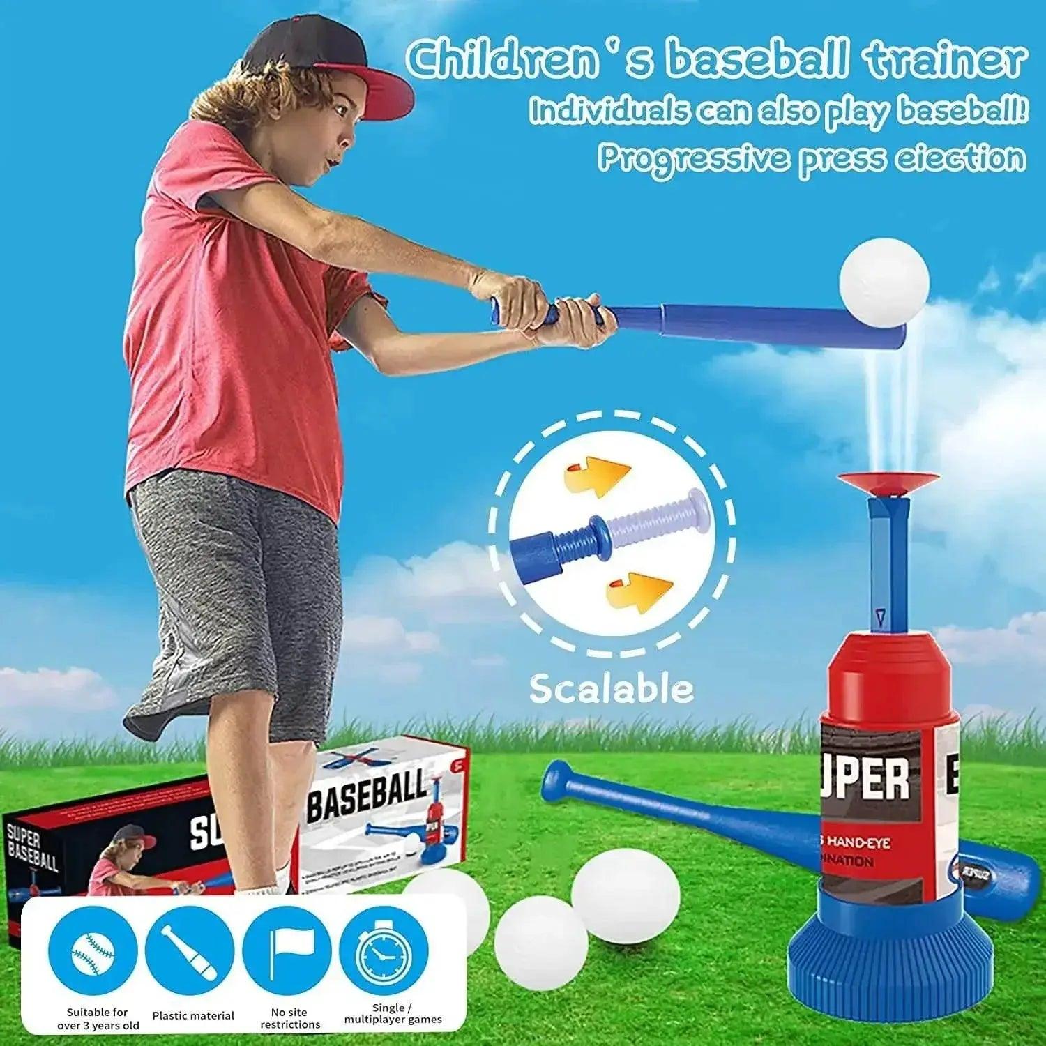  Sport Baseball Toy T-Ball Pitching Machine for Kids -  ToylandEU™