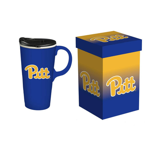 Pittsburgh Panthers 17oz Travel Mug Boxed Gift Set Premium - ToylandEU