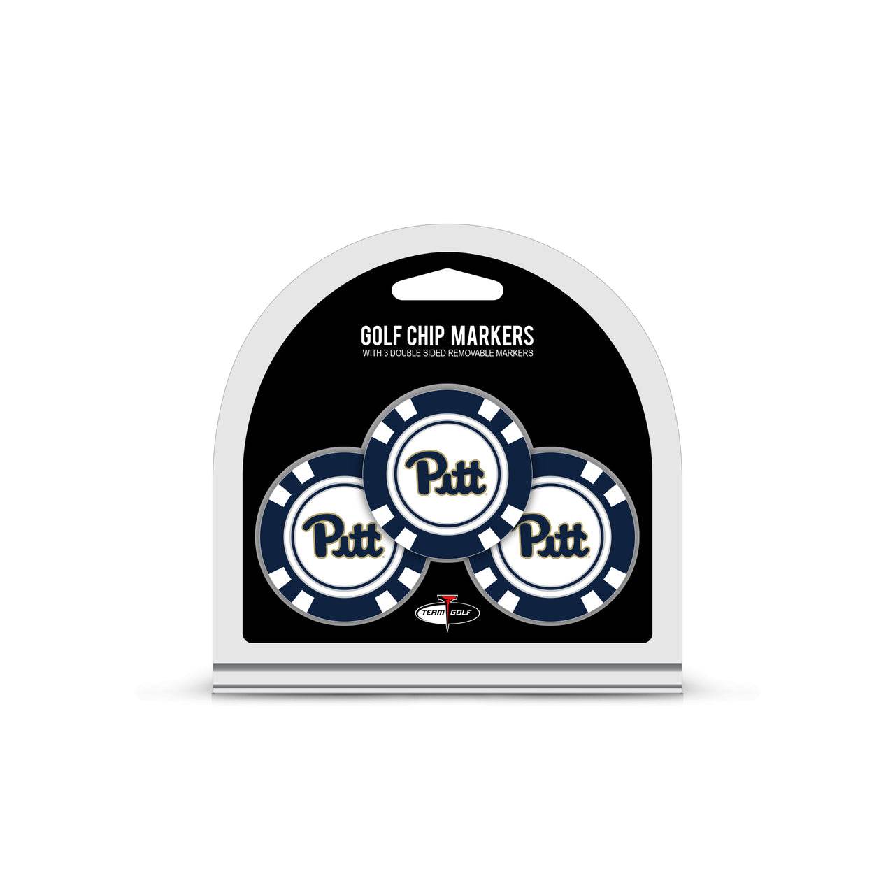 Pittsburgh Panthers Golf Chip With Markers 3 Pack Magnetic - ToylandEU