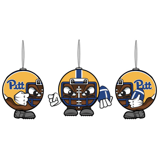 Pittsburgh Panthers Ornament Ball With Hats And Helmets - ToylandEU