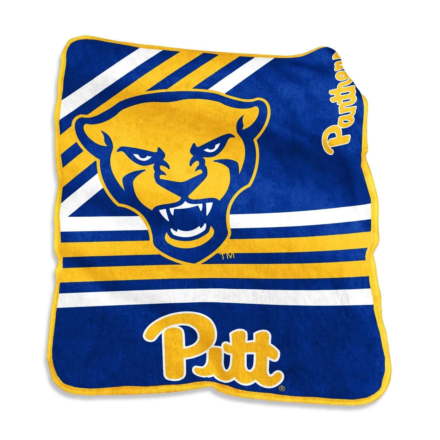 Pittsburgh Panthers Raschel Throw Blanket 50x60 Cozy - ToylandEU