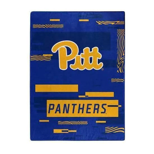  Pittsburgh Panthers Raschel Throw Blanket Digitized Design -  ToylandEU™