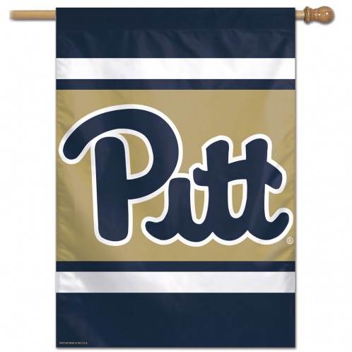 Pittsburgh Panthers Vertical Banner 28x40 Polyester Flag - ToylandEU