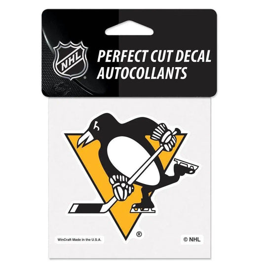  Pittsburgh Penguins 4x4 Perfect Cut Color Vinyl Decal -  ToylandEU™