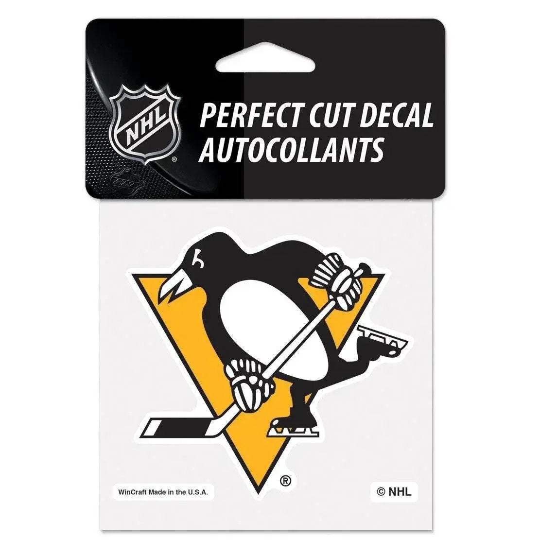  Pittsburgh Penguins 4x4 Perfect Cut Color Vinyl Decal -  ToylandEU™