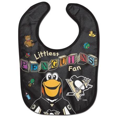 Pittsburgh Penguins Baby Bib All Pro Style Mascot Accessory - ToylandEU