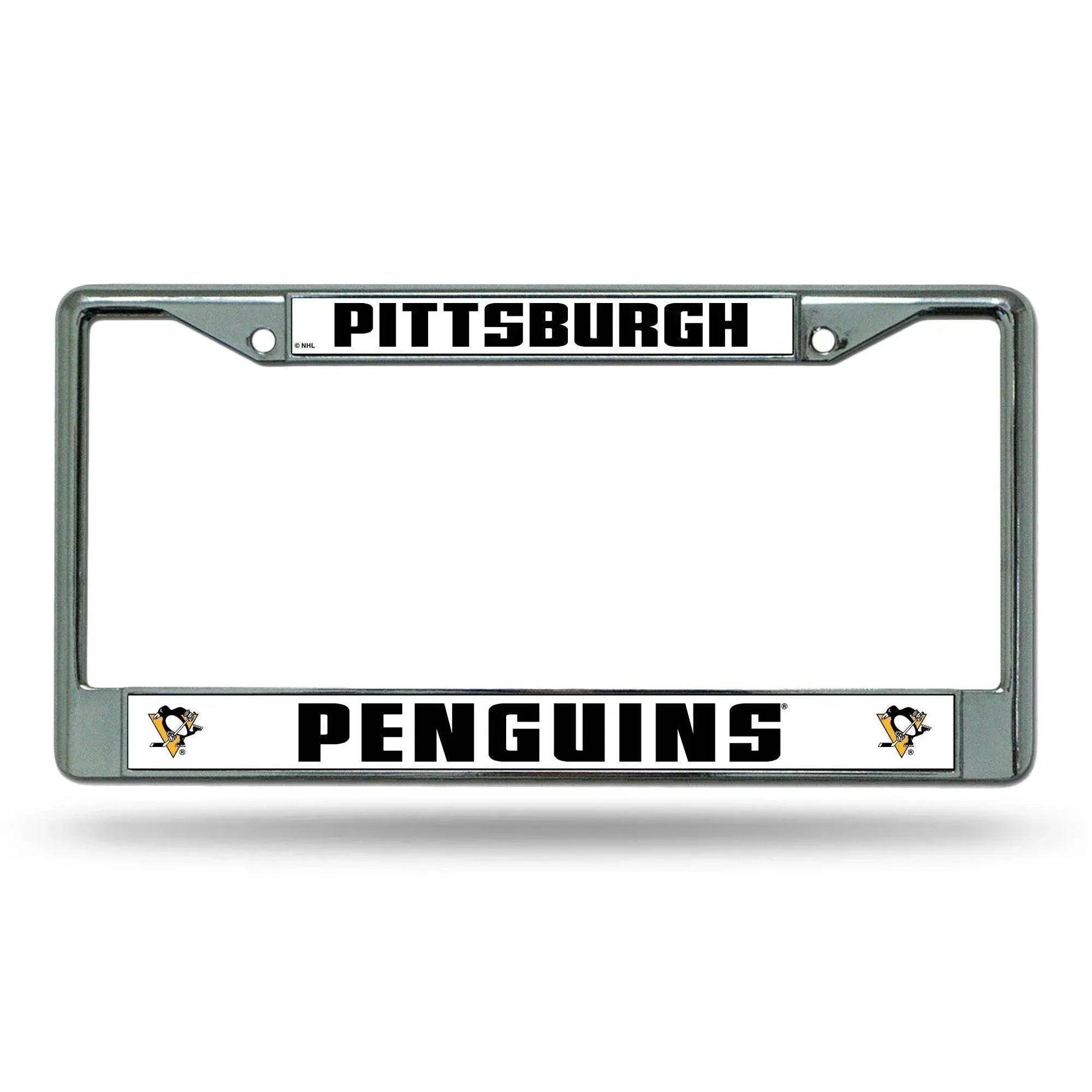  Pittsburgh Penguins Chrome License Plate Frame Durable -  ToylandEU™