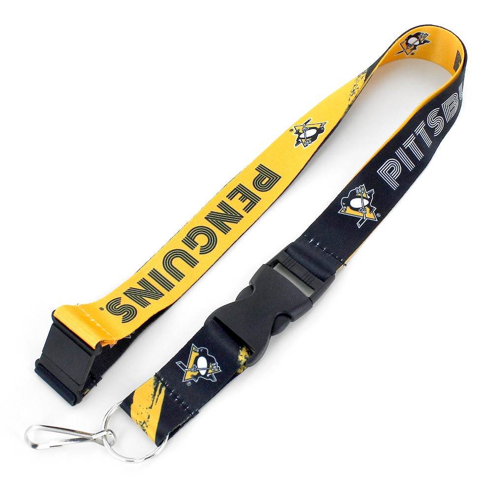 Pittsburgh Penguins Crossfade Lanyard Breakaway Buckle - ToylandEU