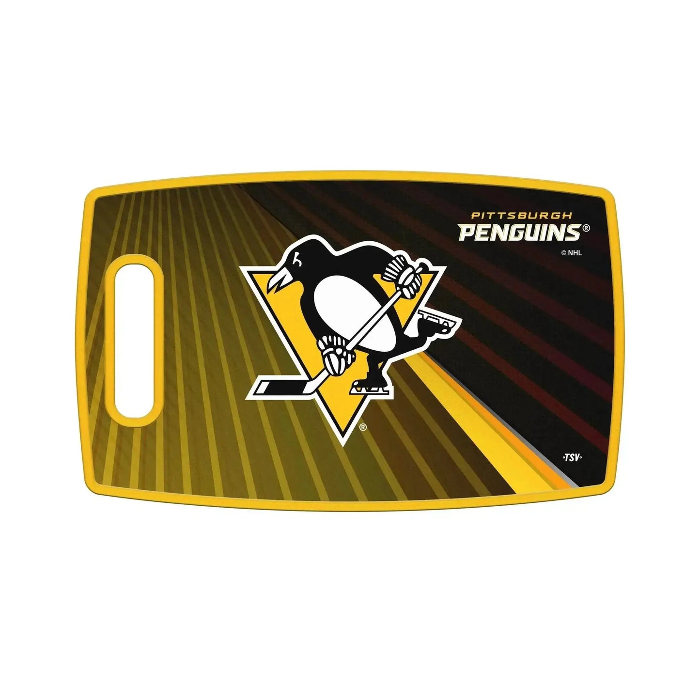 Pittsburgh Penguins Cutting Board Large Heavy Duty Plastic - ToylandEU