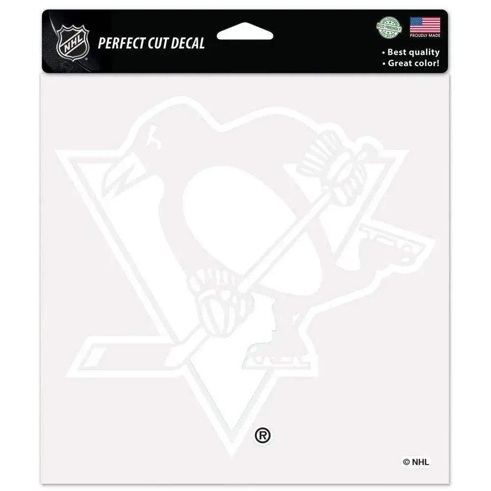 Pittsburgh Penguins Decal 8x8 Die Cut White -  ToylandEU™
